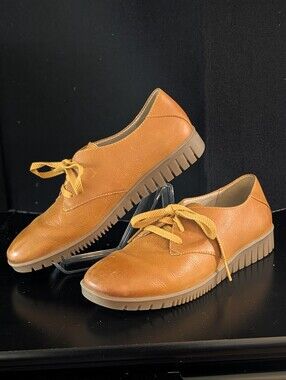 Dansko Women’s Leather Lace Up Oxford Shoes EU 38 Comfort Walking Work Casual